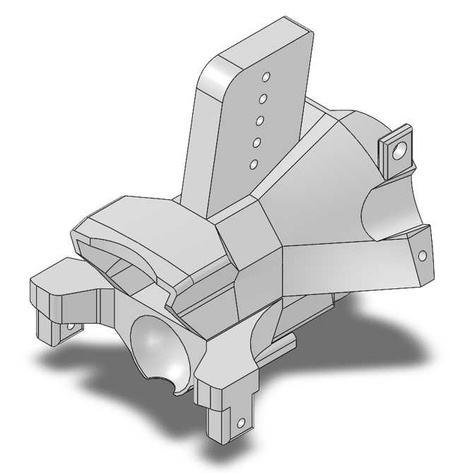 Bio-inspired snake robot vertebra